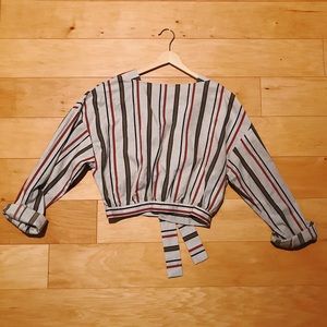 Striped Anthropology blouse